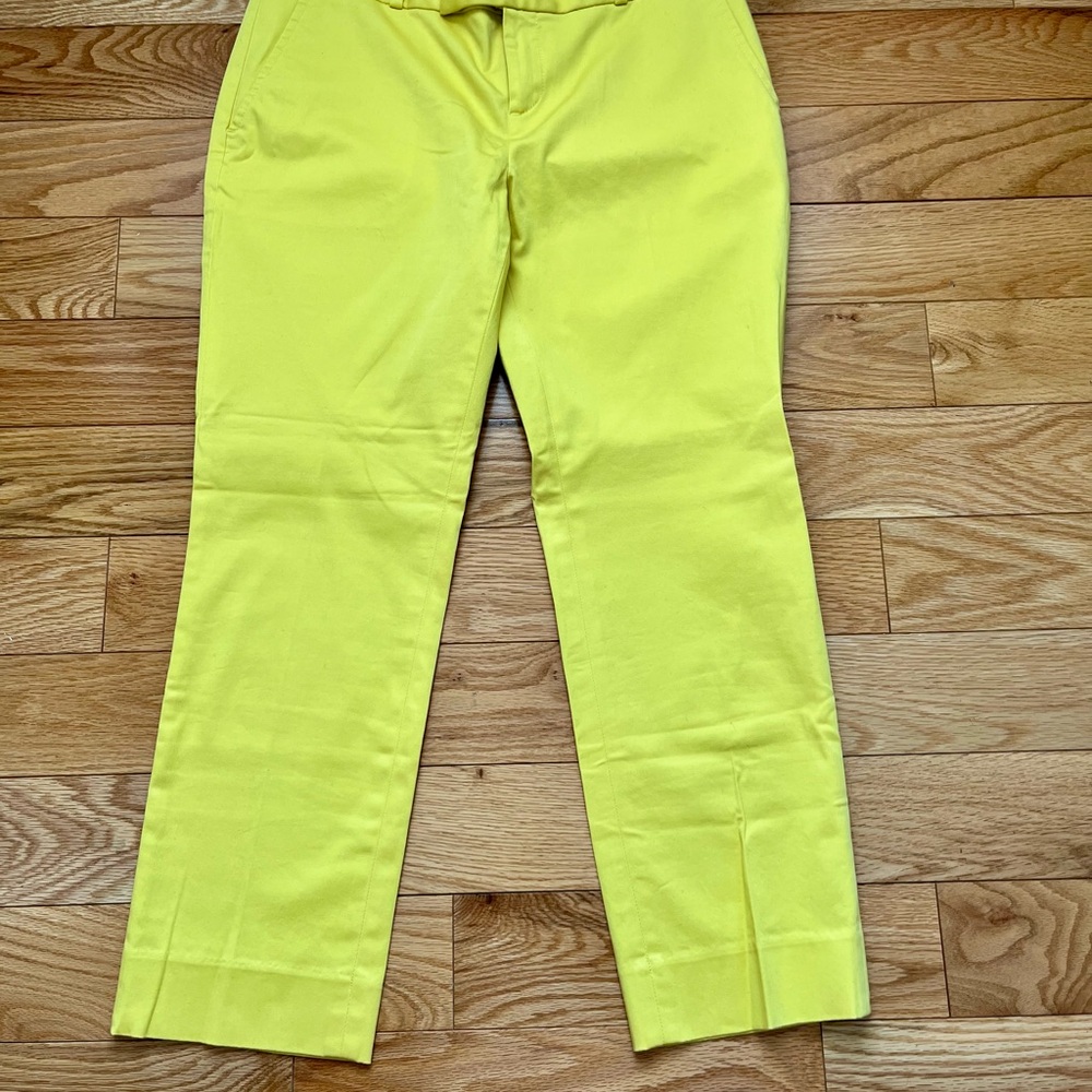 Banana Republic Bright Yellow Pants
